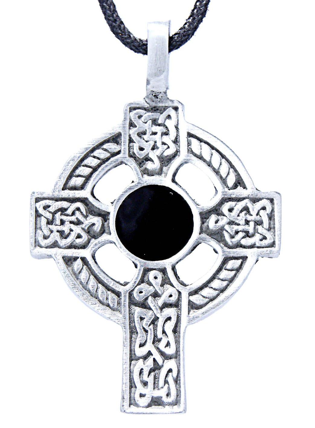 Pendentif 12 Croix Celtique - Étain