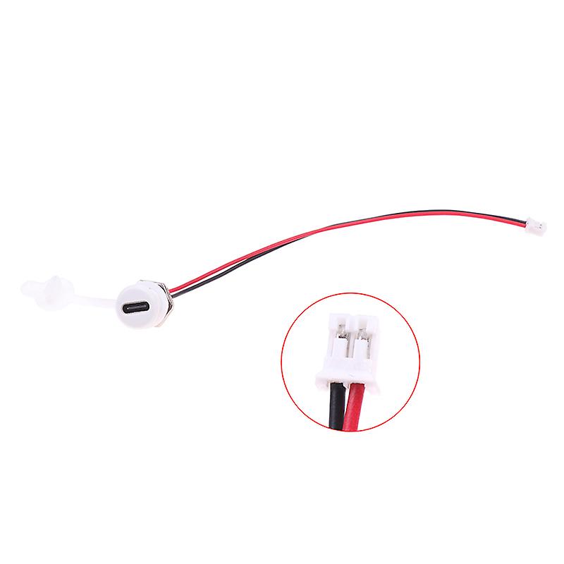 USB-C 2/4/5Pin High Current Charging Socket With PH2.0 Nut Lock Plate Connector