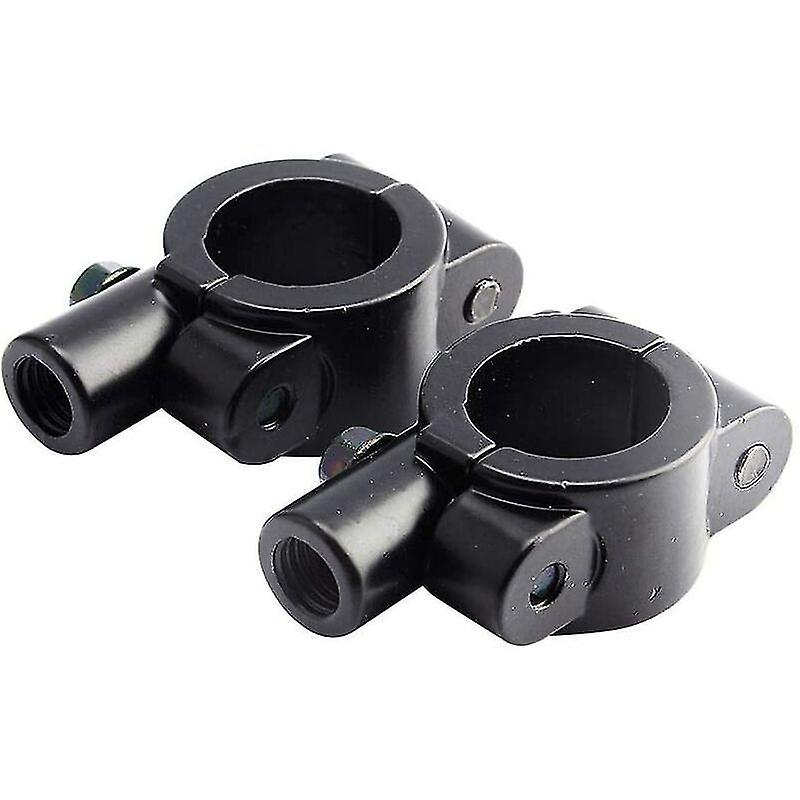 Side Mirrors Accessories 2 Pcs Motorcycle Handlebar Mirror Bracket, Universal 7/8" Handlebar Mirror