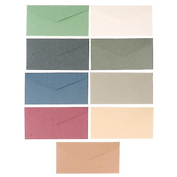 9pcs Paper Envelopes Vintage Envelopes Invitation Envelopes Business Envelopes