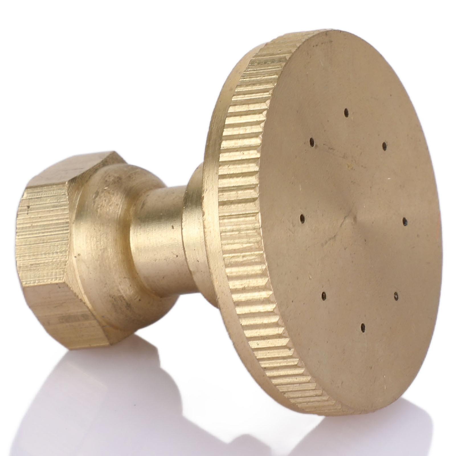 Copper Garden Atomizing Nozzle G3/8 Thread 8-Hole Spray Head 3.5cm
