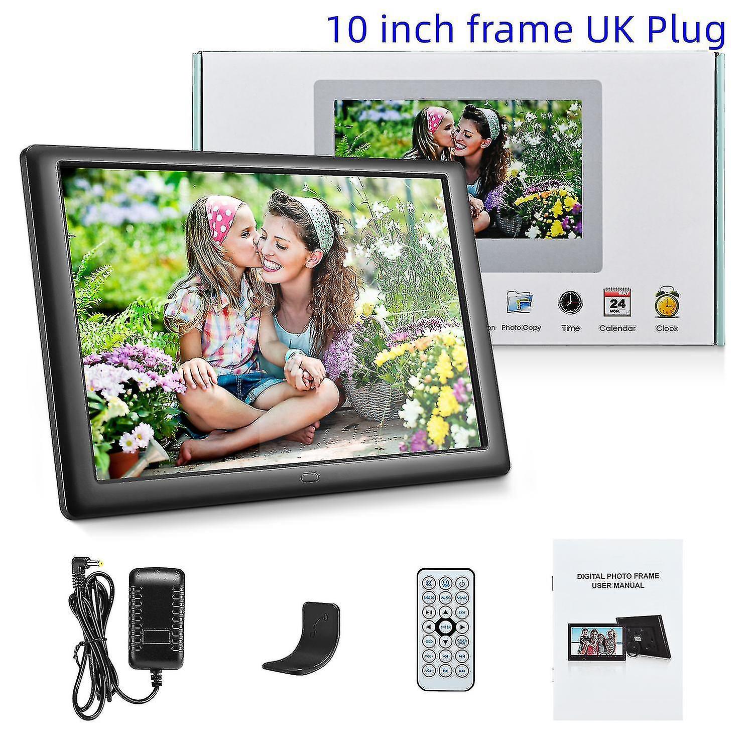 10 pouces écran led cadre photo numérique album photo électronique