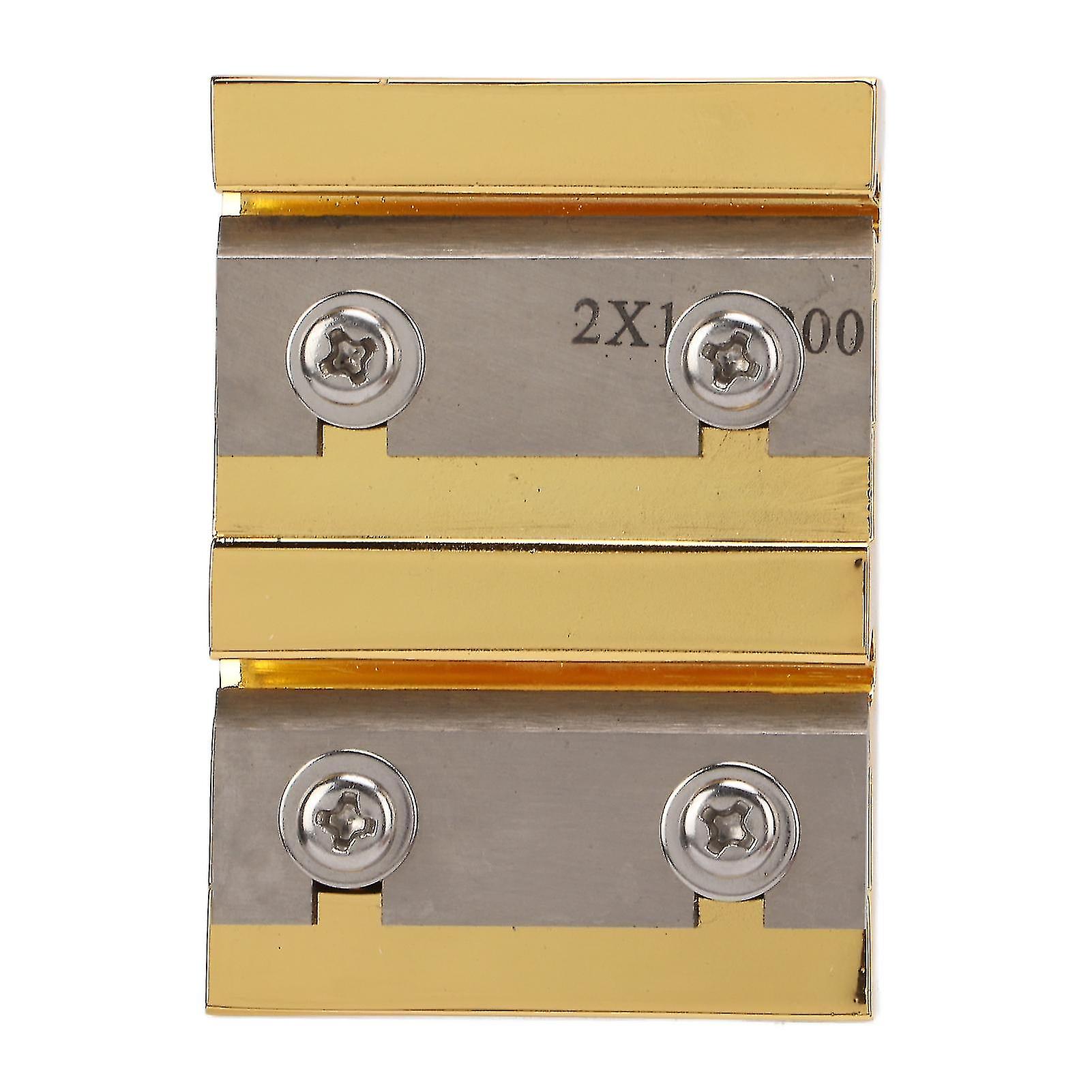 Violin Peg Shaver, Gold Zinc Alloy, Luthier Tools with Professional Blades, 2 Holes