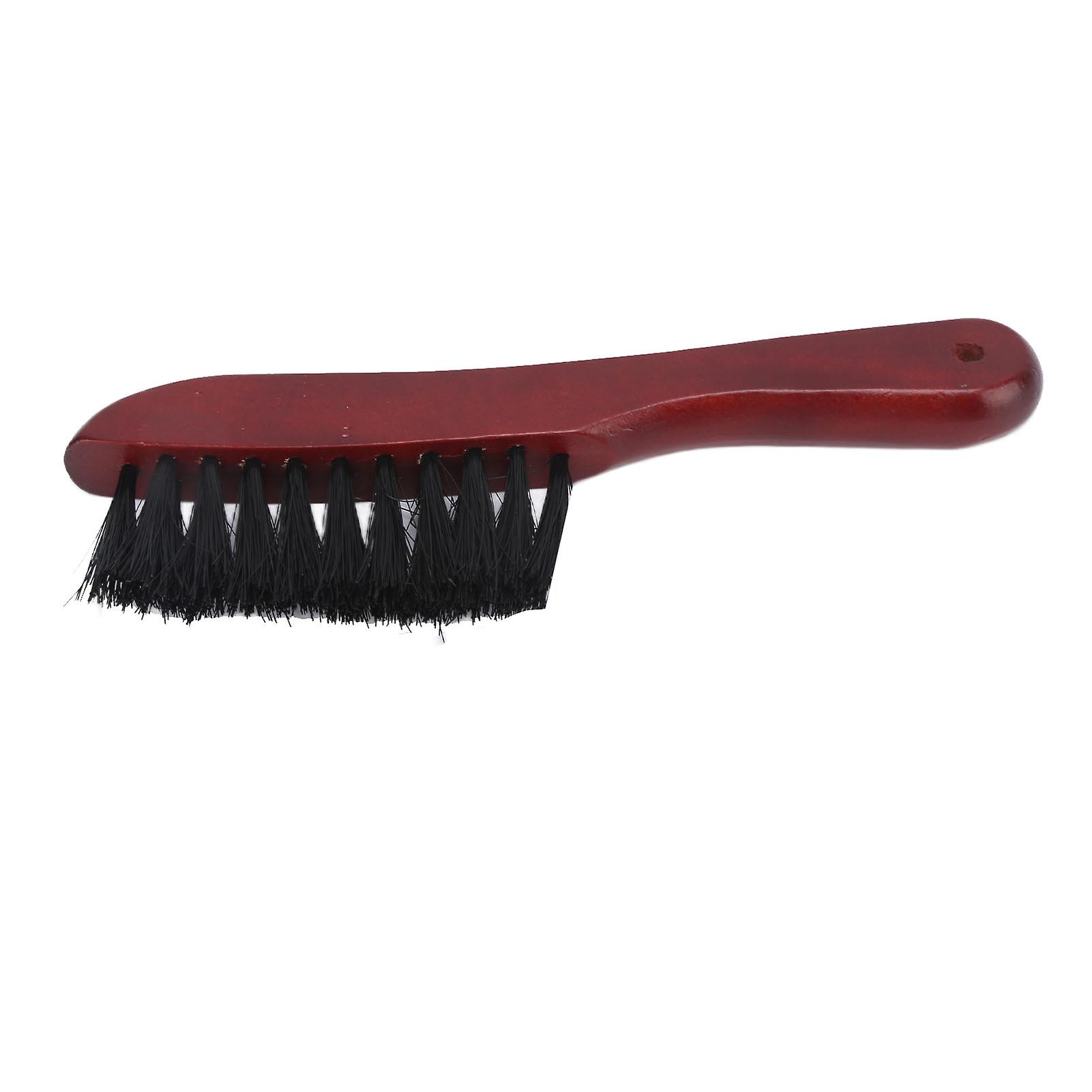 Wooden Handle Snooker Brush Lightweight and Portable Wooden Handle Billiard Table Hair Brush