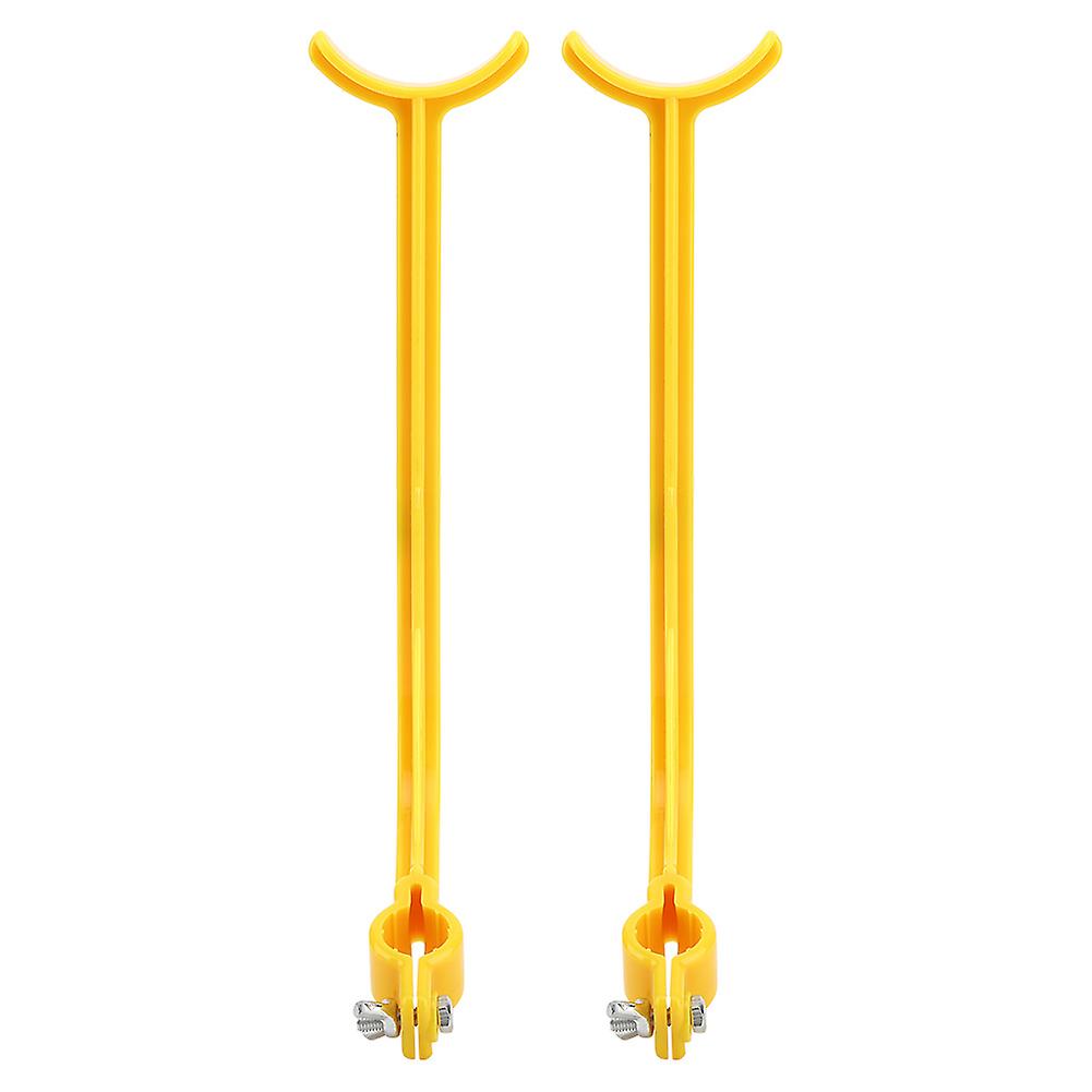 2Pcs/Set Swing Correcting Tools Alignment Training Aid Wrist Control Posture Correcting Practice ToolsYellow