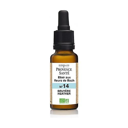 Organic Heather 20 ml of floral elixir