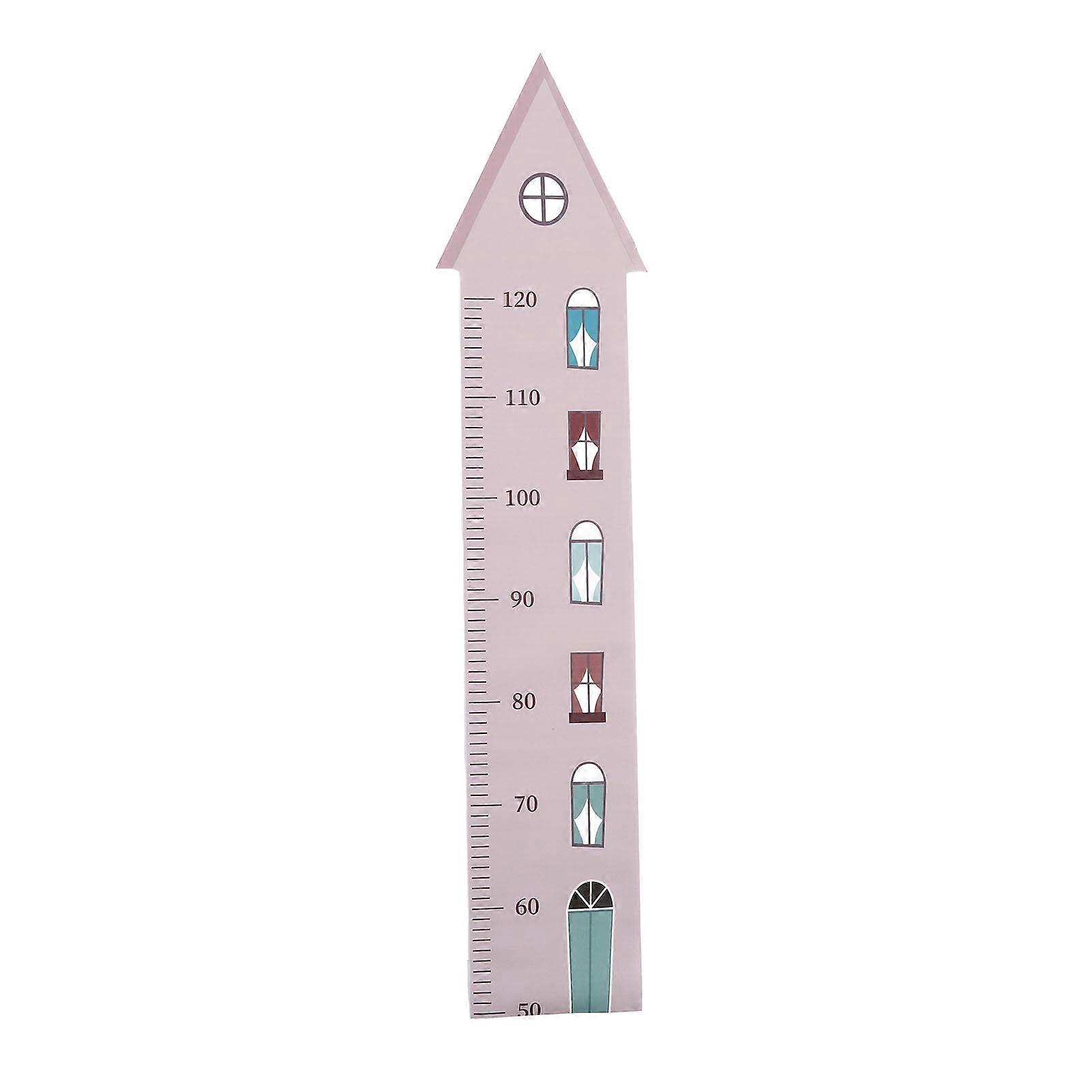 Growth Chart Cartoon Printing Eco Friendly Simple Canvass Height Chart for Kids Height Measuring