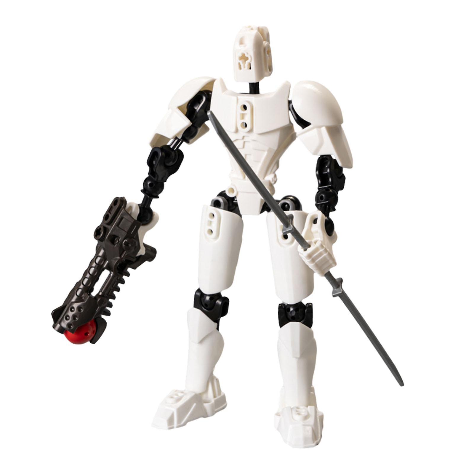 Multi Jointed Movable Model, Hand Painted Figure, Diy Assembly Robot, Desktop Decoration