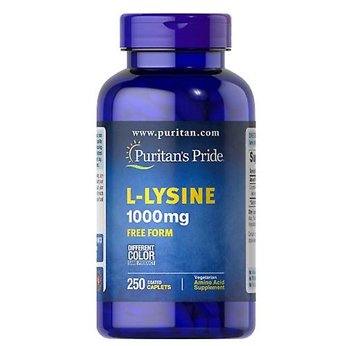 Puritan's Pride L-Lysine,1000 mg ,250 Caplets (Pack of 1)