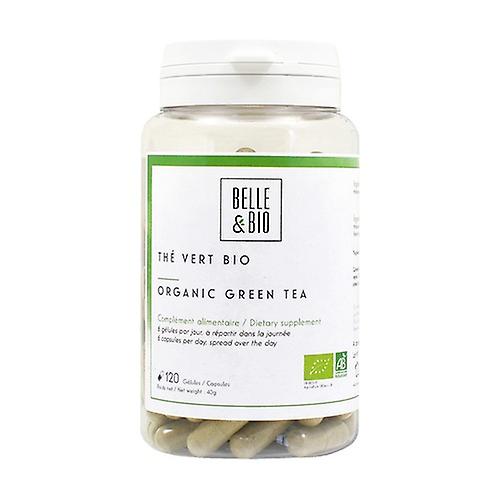 Organic green tea 120 vegetable capsules