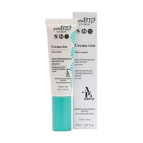 Sebum-regulating and mattifying facial cream 30 ml of cream