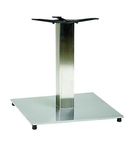 Pluto Square Coffee Stainless Steel Table Base
