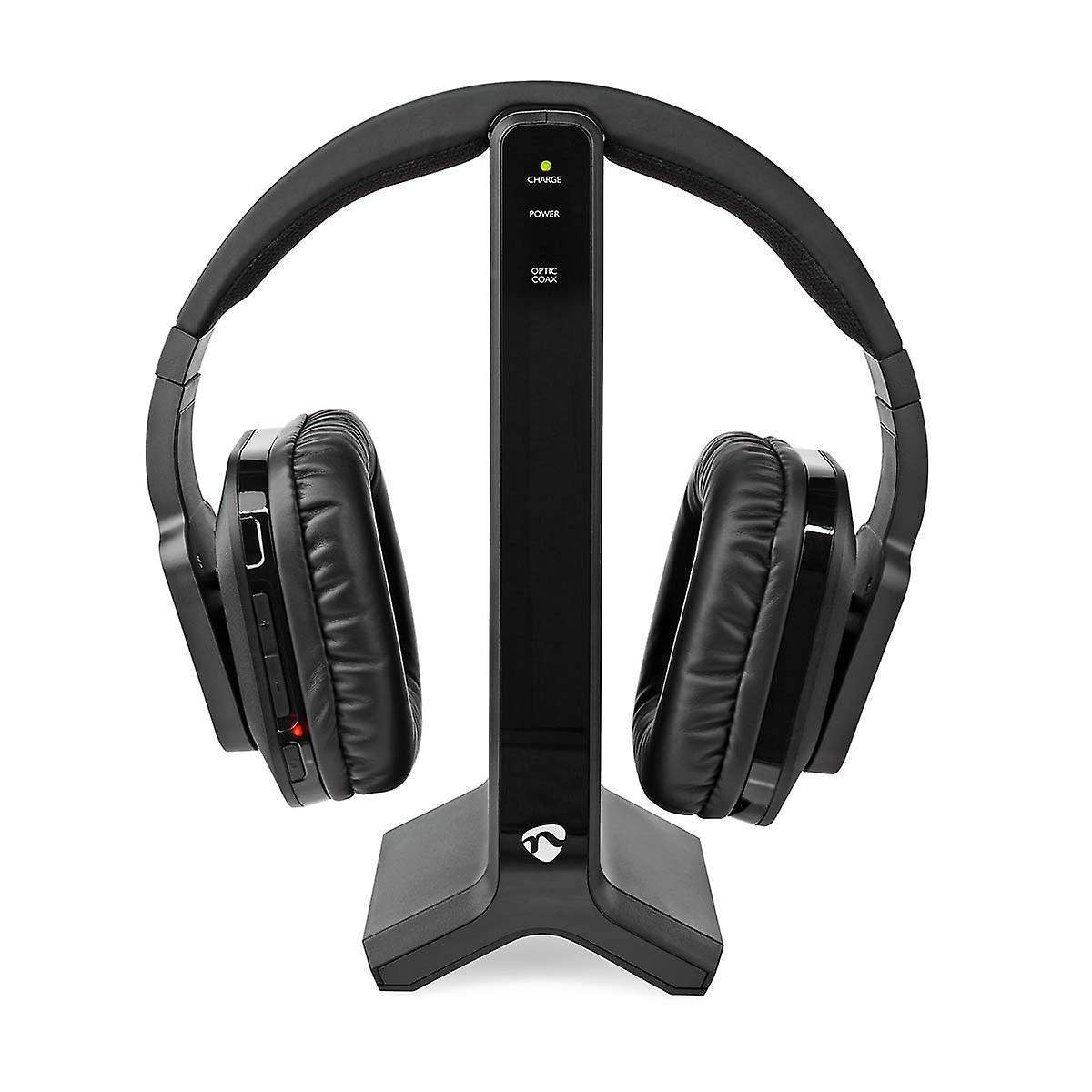 Wireless TV Headphones | RF | Over-Ear | Maximum battery life: 8 hours | 25 m | Digital Audio | Battery