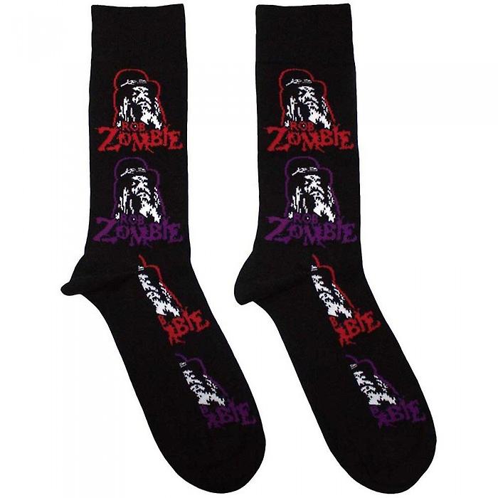 Rob Zombie Unisex Adult Repeat Print Socks