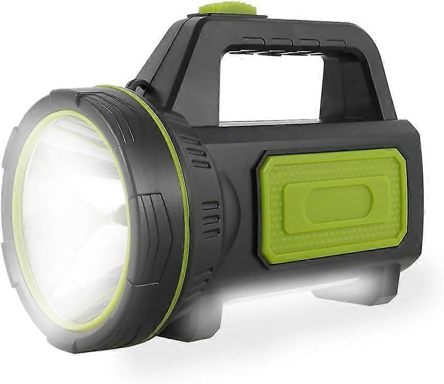 135000 Lumens 6000 mah Ultra Powerful LED USB Rechargeable Torch with Side Light High Power Waterproof Flashlight for Emergency Hiking Camping Hunting