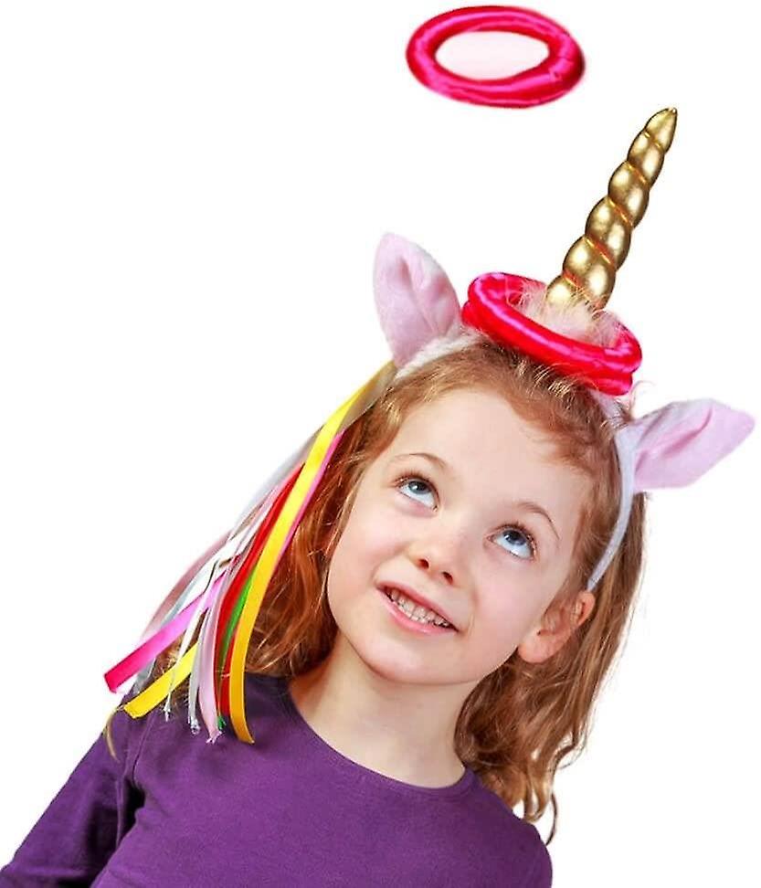 Tobar Unicorn Headband Hoopla with Rings
