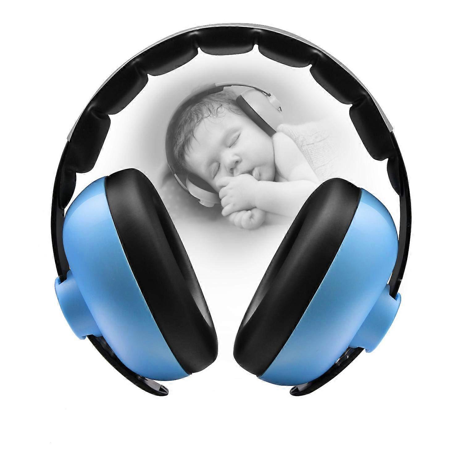 Baby Ear Protection Noise Cancelling HeadPhones for Babies for 3 Months to 2 Years (Blue)