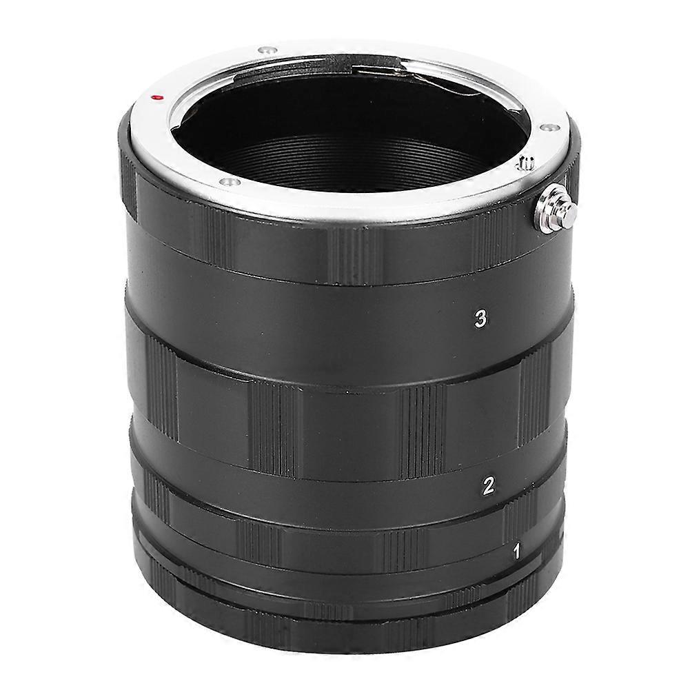 Professional Metal Black Macro Photography Extension Adapter Tube Close Up Lens Ring for Sony E Mount Mirrorless Camera NO.8747