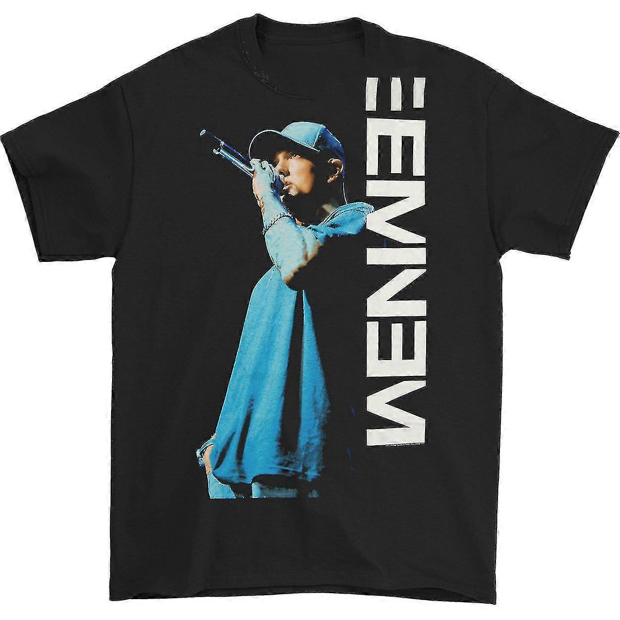 Eminem sur le micro T-shirt