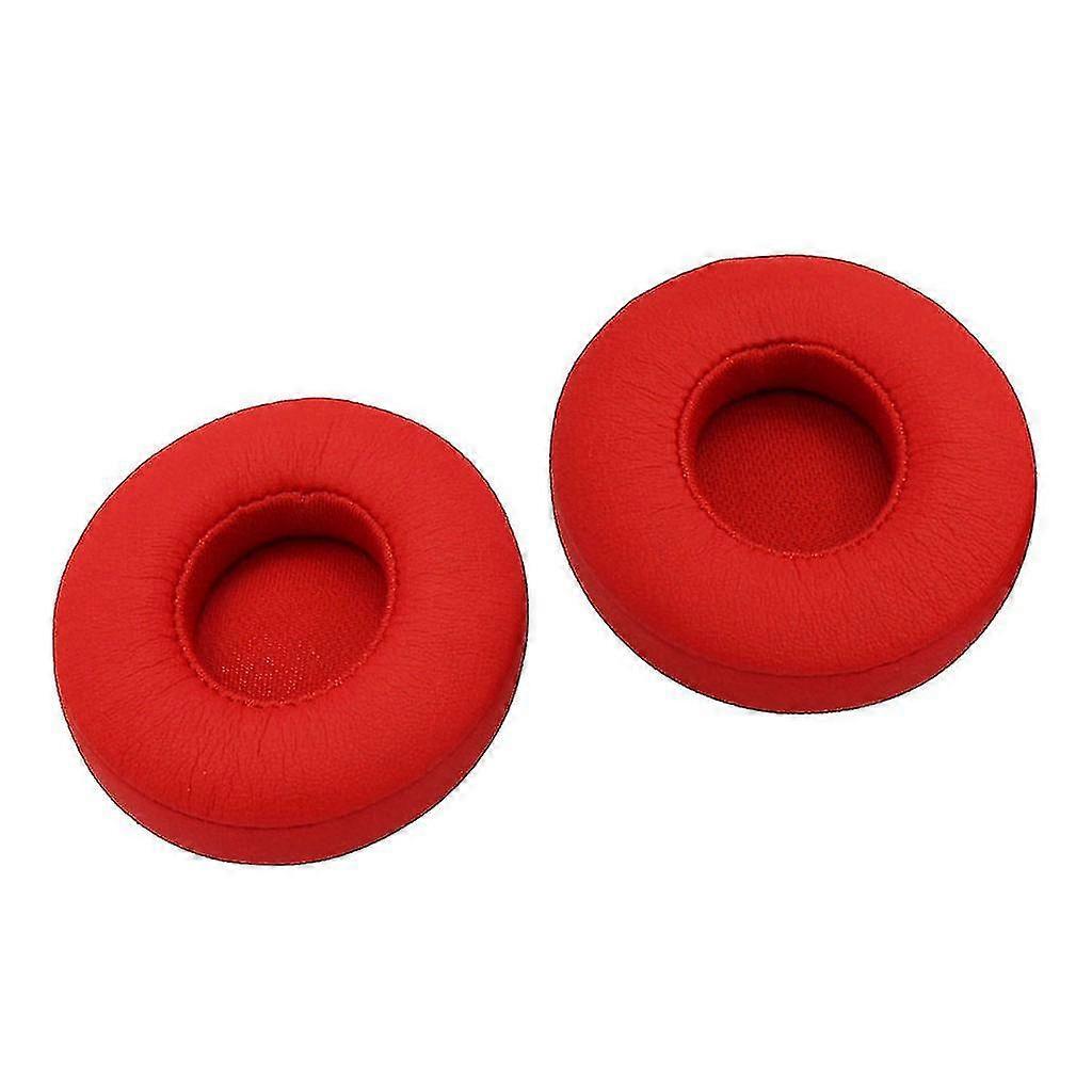 Ear Pads Cushions Replacement For Beats Solo Dr. Dre Wireless 2.0 Red-Excellence