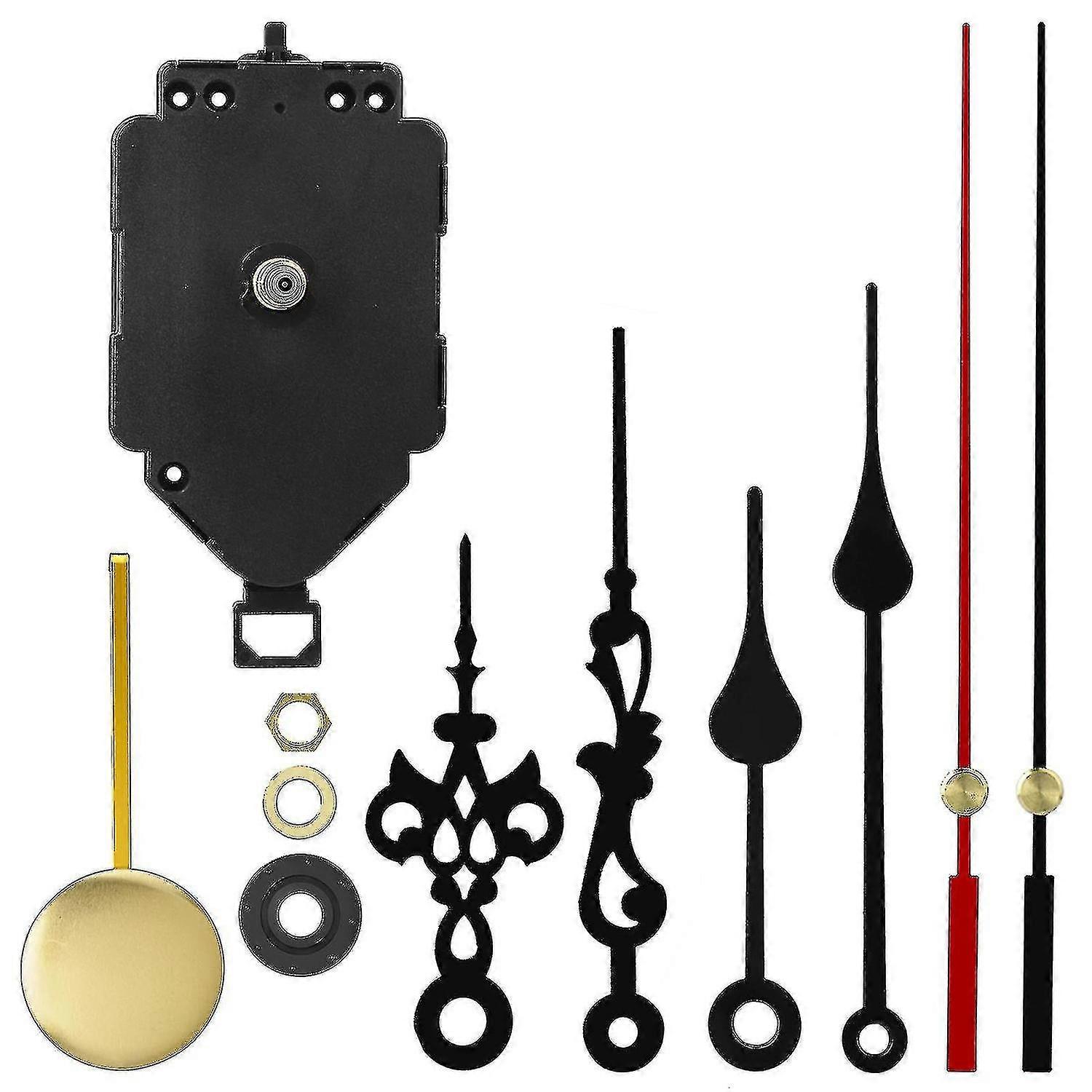 Quartz Pendulum Clock Movement Mechanism Diy Long Shaft Clock Movement Mechanism Battery Operated Di