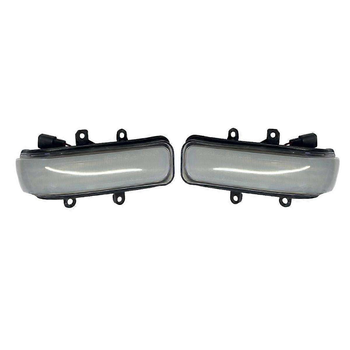 1Pair Car Rearview Mirror LED Turn Signal Light for 4Runner Noah Voxy Alphard 2008-2013 B