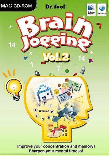 Dr Tool Brain Jogging Vol II (Mac DVD) - PC CD - New & Sealed
