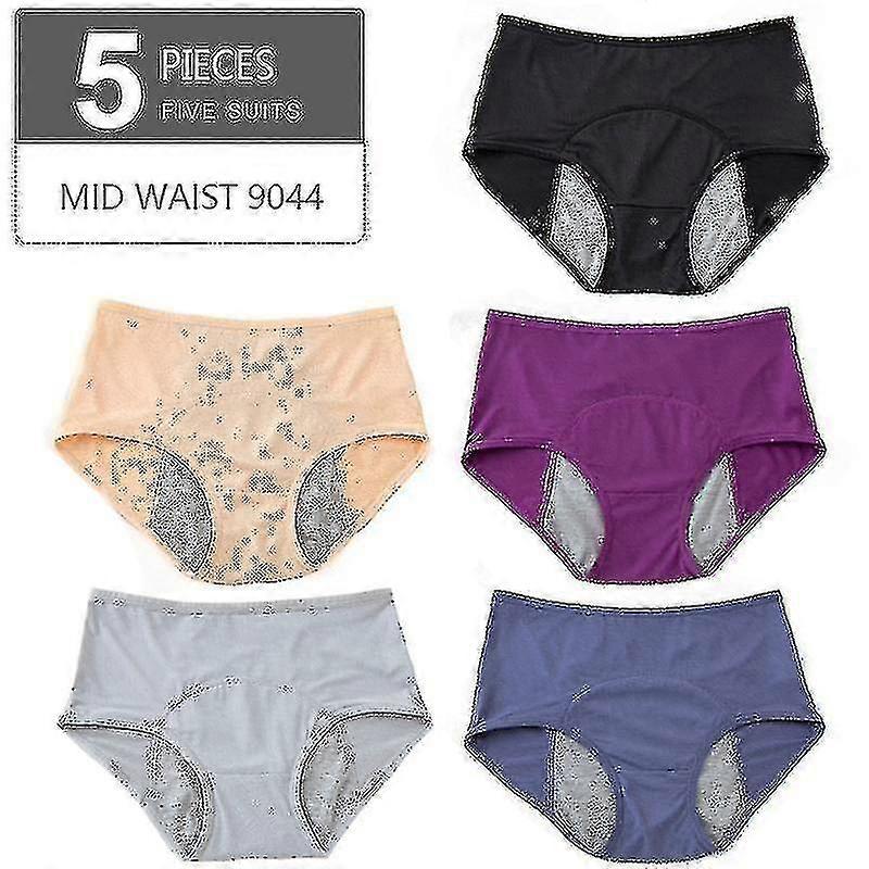 حجم L-7XL تسرب والدليل على سراويل الحيض السروال الفسيولوجية النساء الملابس الداخلية الفترة القطن ملخصات للماء