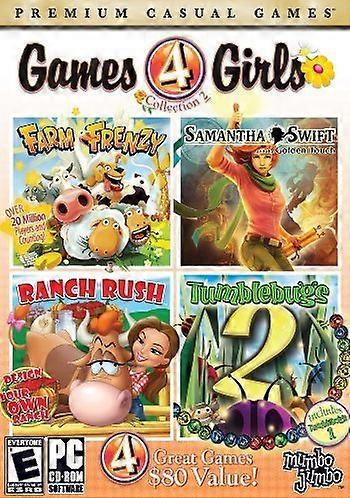 Games For Girls Collection 2 - Farm Frenzy  Samantha Swift And The Golden Touch  Ranch Rush  Tumblebugs 2 -  - PAL - New & Sealed