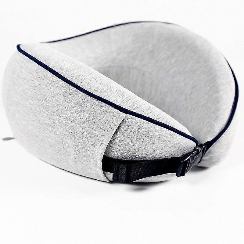 Soft Comfortable Travel Pillow Storage Memory Foam U-shaped Lunch Break Cervical Support Pillow