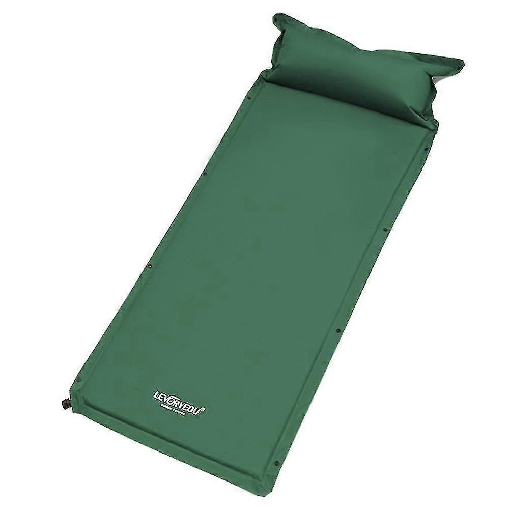 مرتبة تخييم لشخص واحد مع وسادة هوائية أوتوماتيكية قابلة للنفخ وسادة ربط سرير النوم Ma