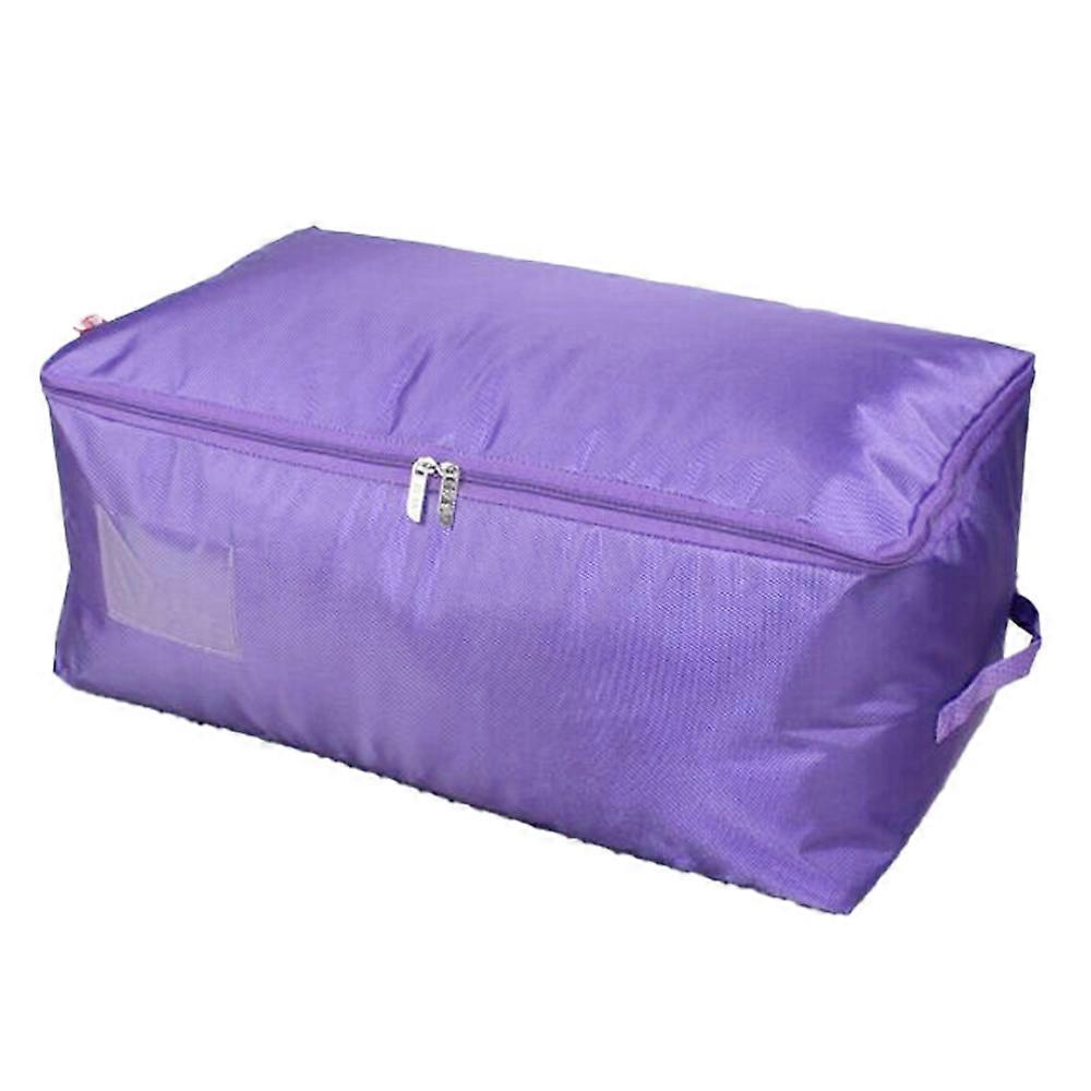 Large Canvas Soft Bedding, Garment Storage Organizer Bag for Wardrobe