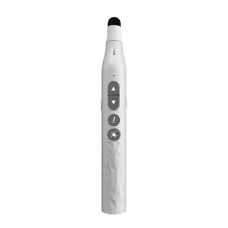 Retractable Teacher Pointer With Capacitive Touch Screen Pen For Whiteboards And Touch Screens, Portable, Expandable Handheld Classroom Tool White