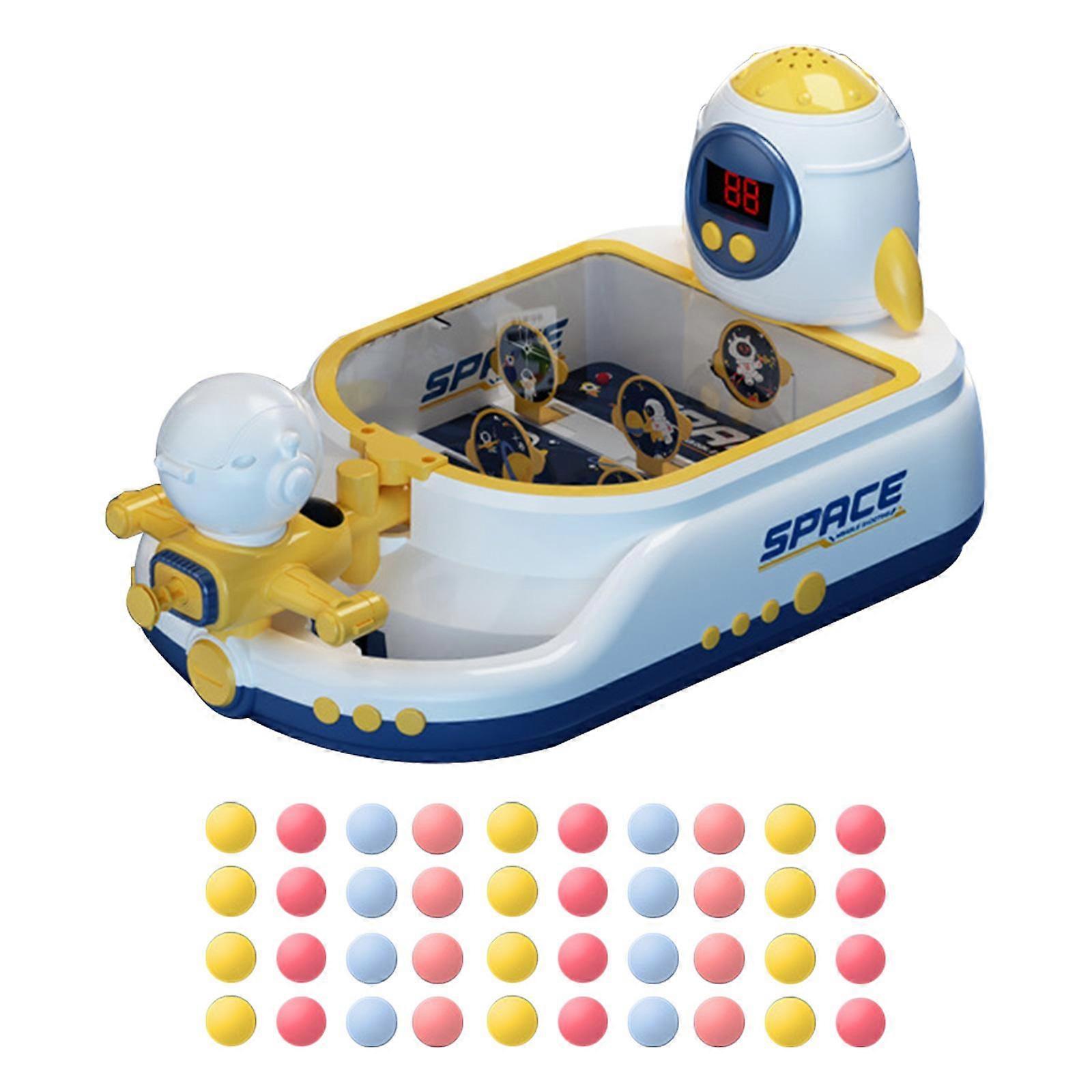 Kids Pinball Game Sturdy Party Favor Multifunction Interactive Game for Kids Blue