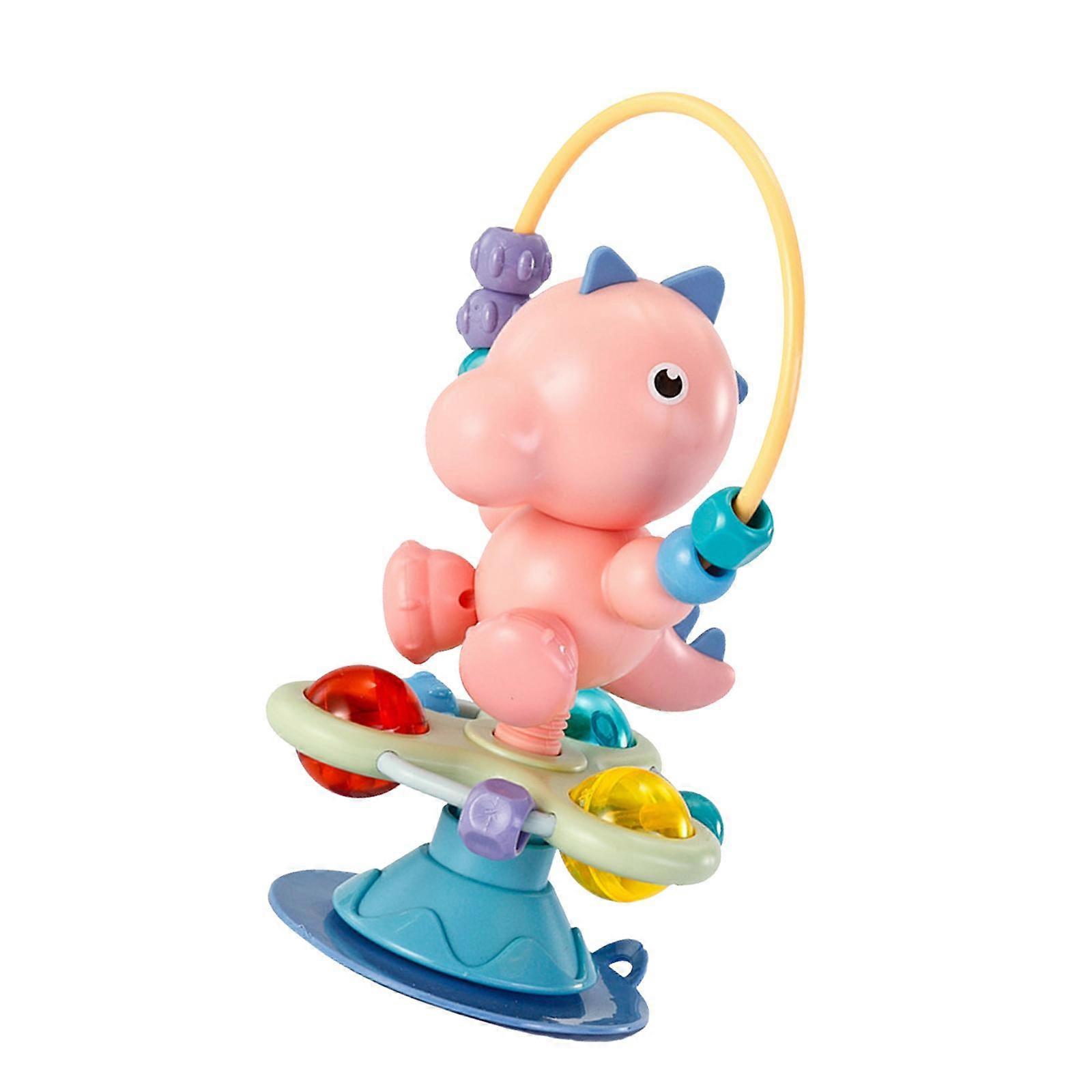 Ventouse Hochet Jouet Jouets de Dentition pour Bébé pour la Coordination Concentration rose
