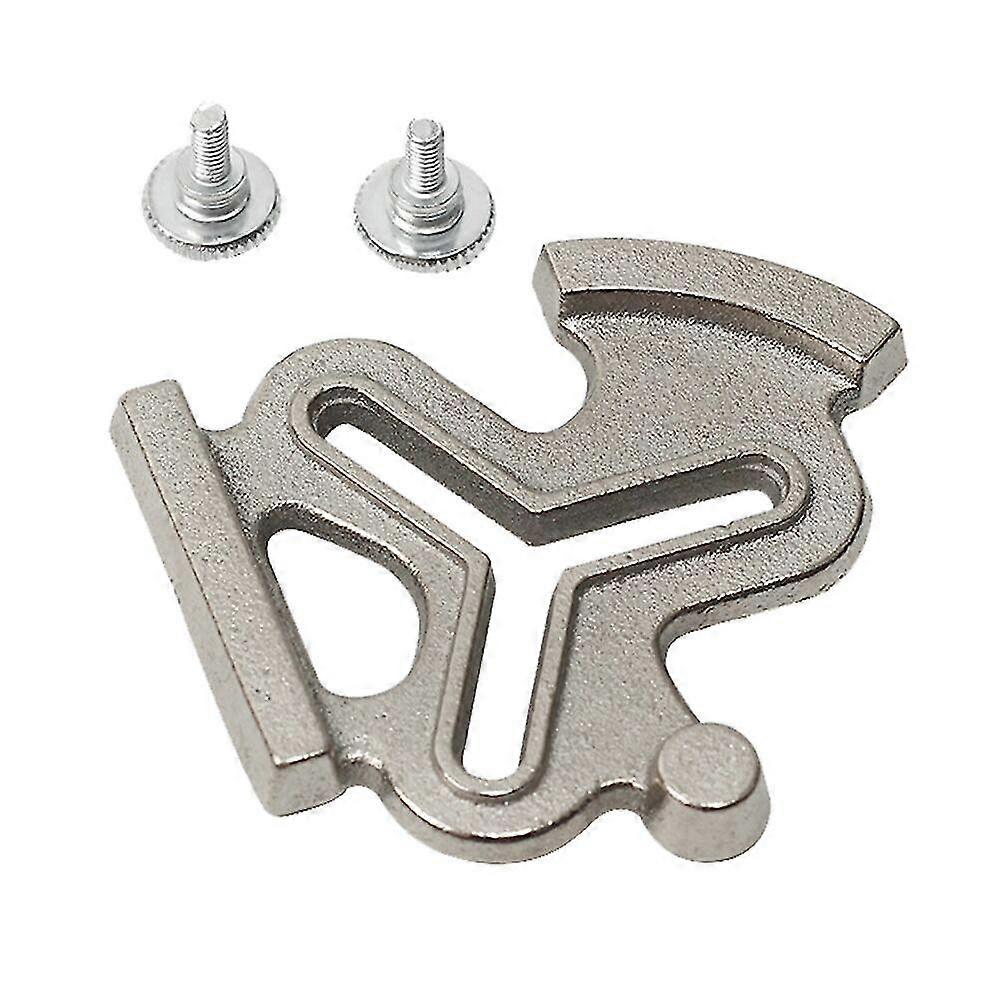 1set Machine à coudre industrielle Guide de couture G-type Trois Corner Gauge Thumb Vis Lockstitch Single Needle Machine Courbe droite