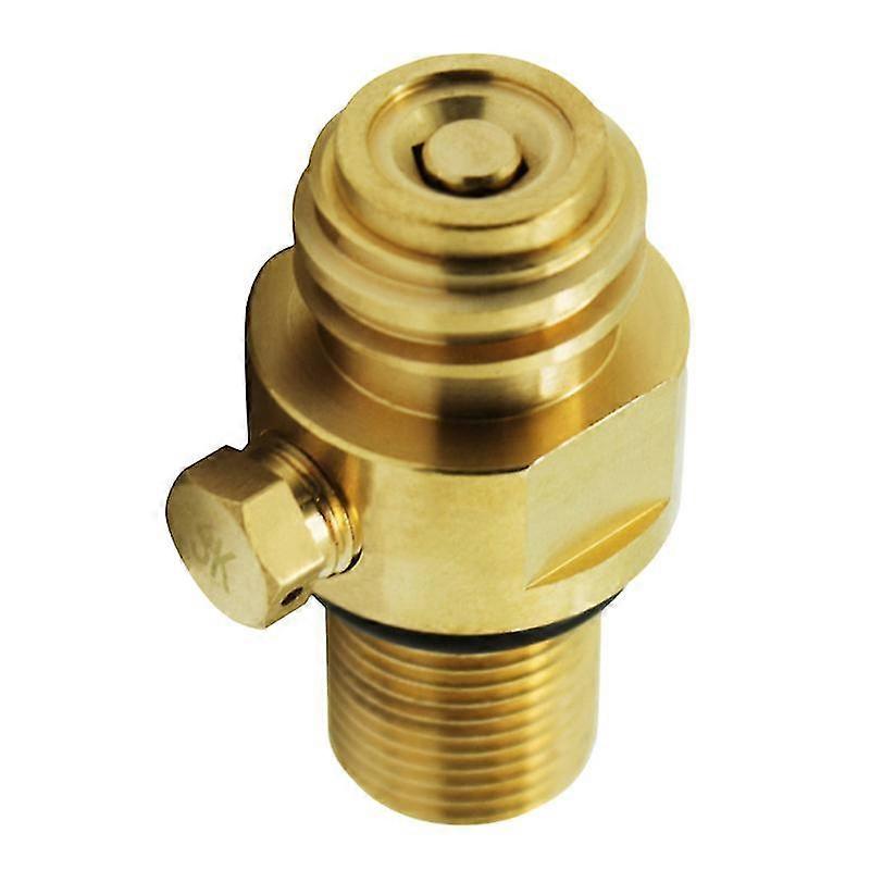 m18x1.5 to tr21-4 adapter co2 tank connector for sparkling water machine