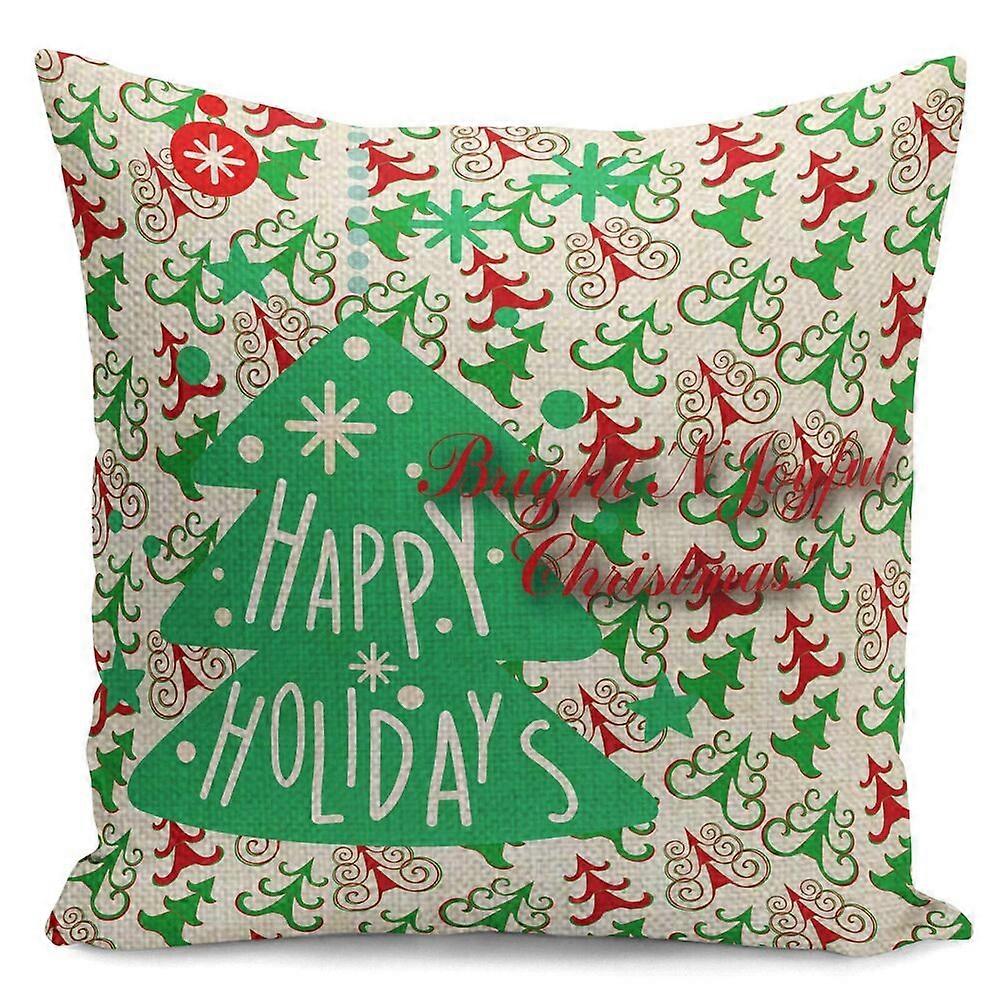 クッションカバーサンタクロースプレゼンツXamsギフトホーム装飾枕カバーデザイン638jpjcjh