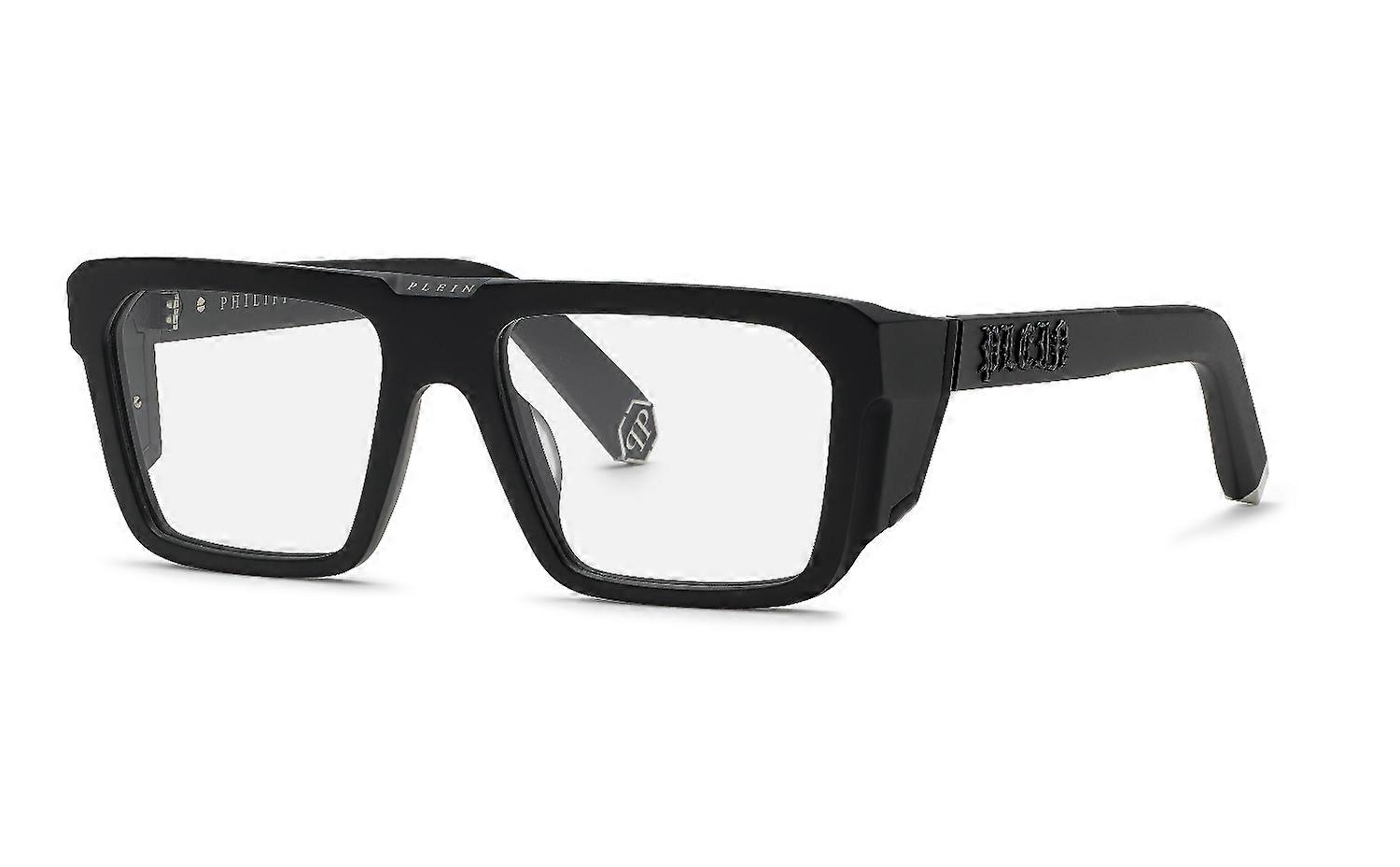 Eyewear Frames Philipp Plein VPP142M 703Y Black SABBIATO/OPACO 55/18/145 MAN