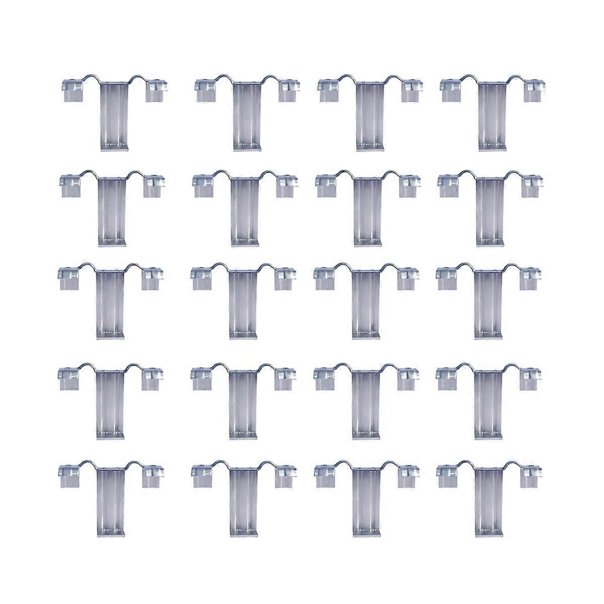 20PCS Photovoltaic Panel Drainage Buckle Surface Plate Solar Panel Water Drain Clip for Solar Panel
