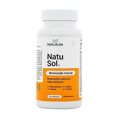 NatuSol natural tan 60 capsules