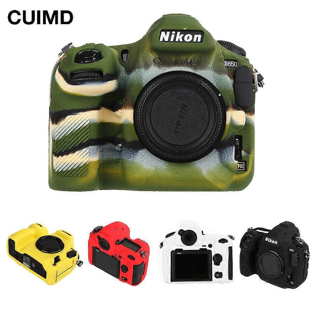 Silicone Armor Skin Case DSLR Camera Body Cover Protector Video Bag For  Canon EOS R EOS RP Nikon D810 D7500 D500 D850 D800 Z7 Z6