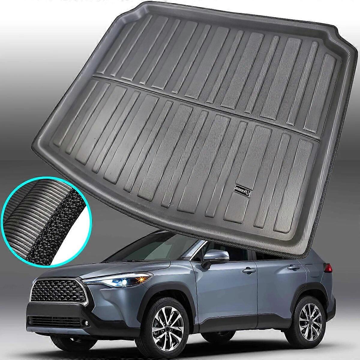 Tailored Boot Cargo Liner For Toyota Corolla Cross SUV XG10 2020 2021 2022 2023 Rear Trunk Floor Mat Tray Carpet Heavy Duty