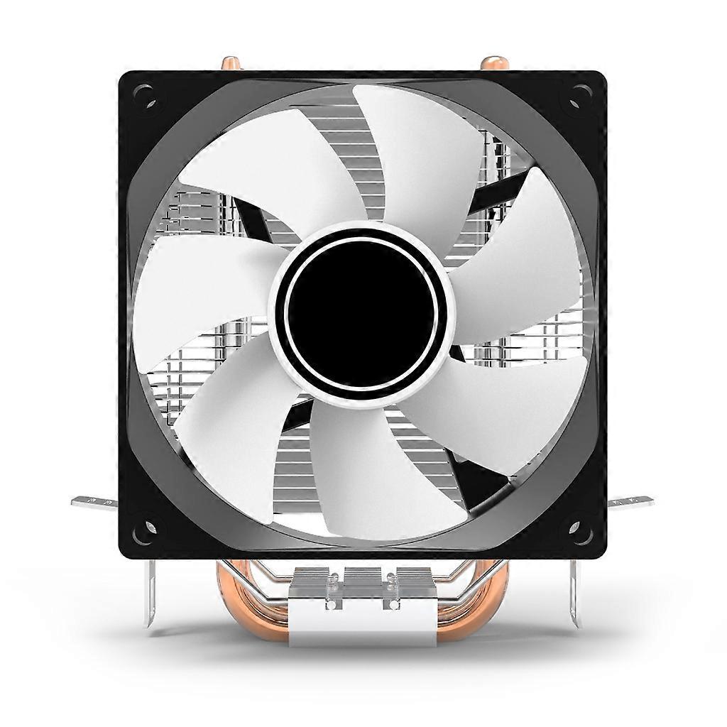 A200 9CM CPU Cooler RGB مروحة تبريد مع أنابيب نحاسية مثالية لأجهزة الكمبيوتر المكتبية