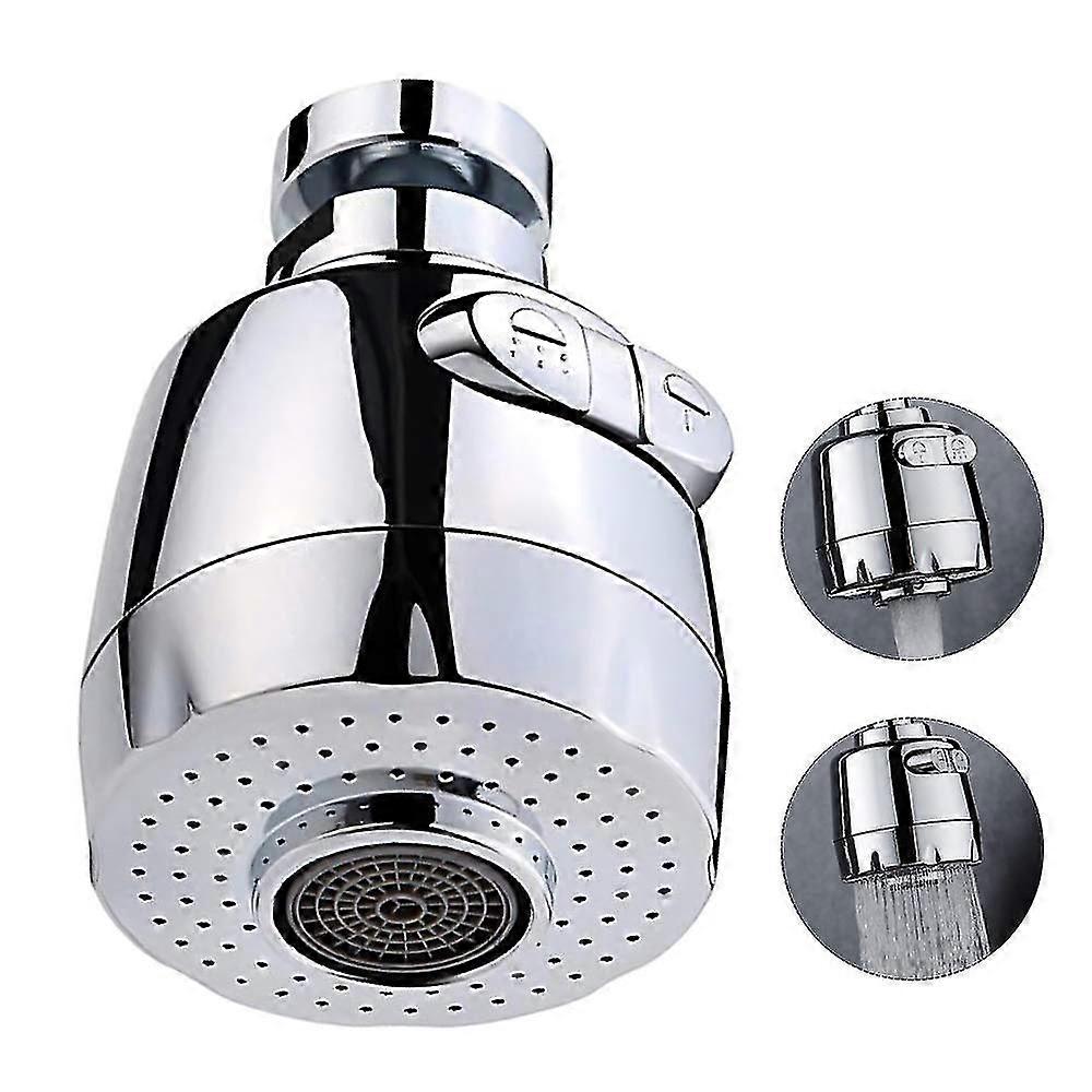 360 Swivel Sink Tap Advanced Bubbler Tap Aerator Water-saving Tap Filter Tap Aerator Filter For Bathroom Kitchen (short)