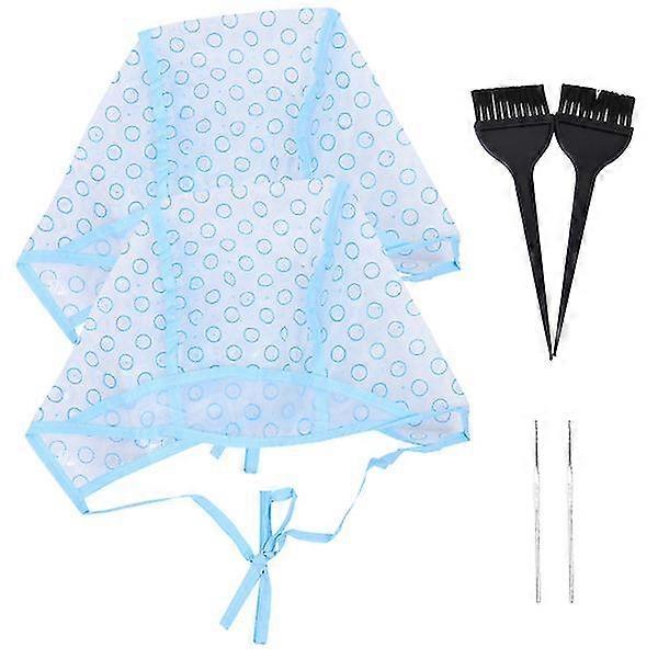 6pcs Hair Highlight Kit Jetable Highlight Tipping avec Hook Brush