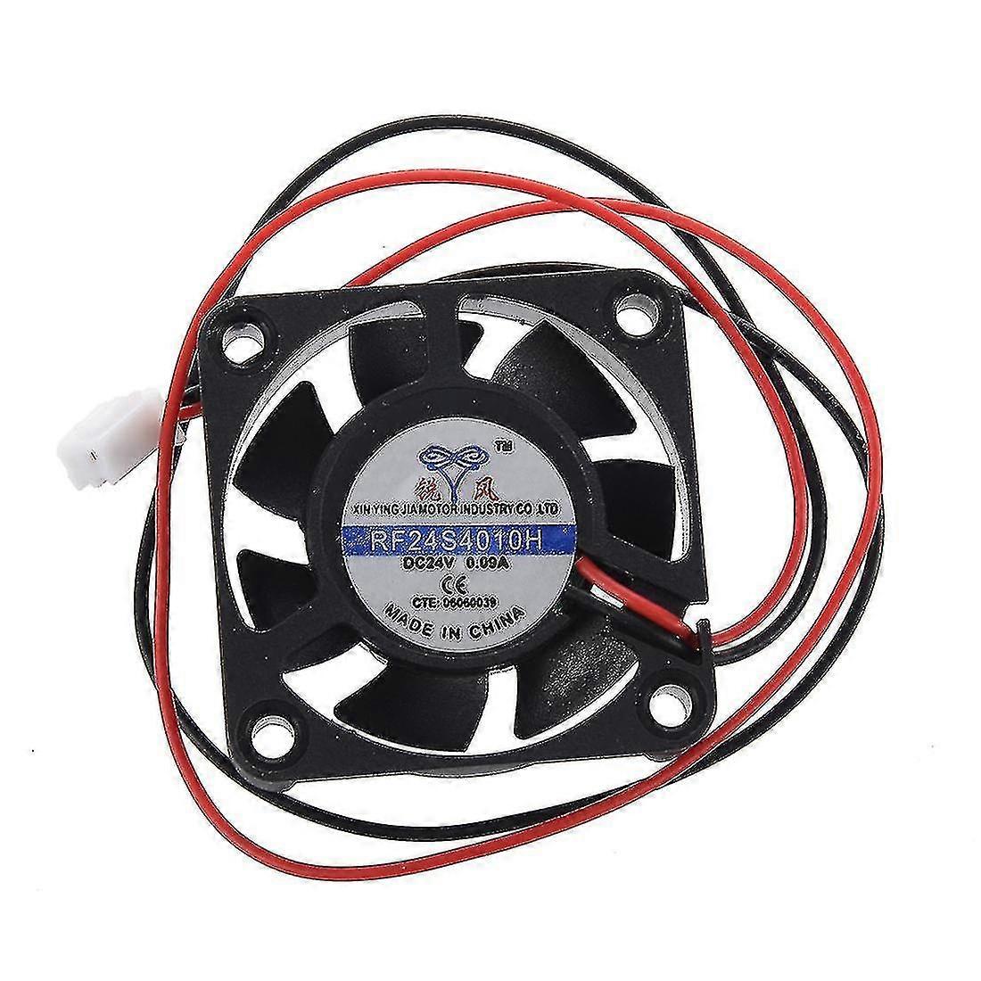 Sodial(r) Dc 24v 40 X 40 X 10mm 4010 7 Blade Brushless Cooling Fan