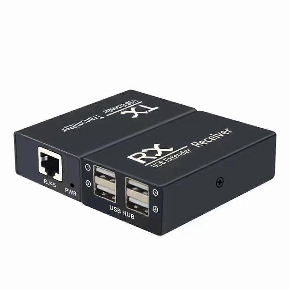 120M USB Extender 4 Port USB2.0 Hub Extender over RJ45 Ethernet USB UTP Extension mitter Recei