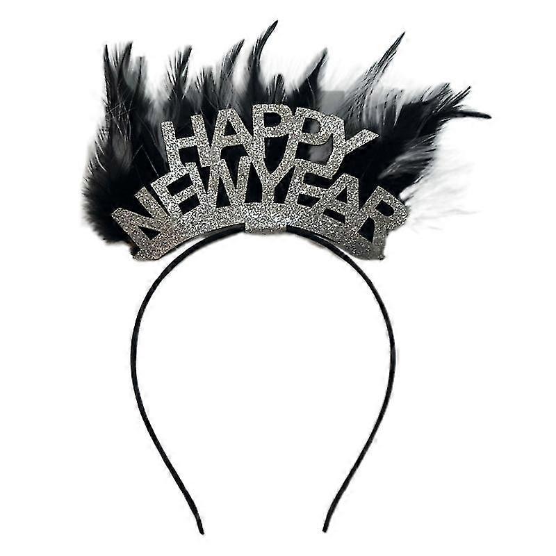 Christmas Feather Headband