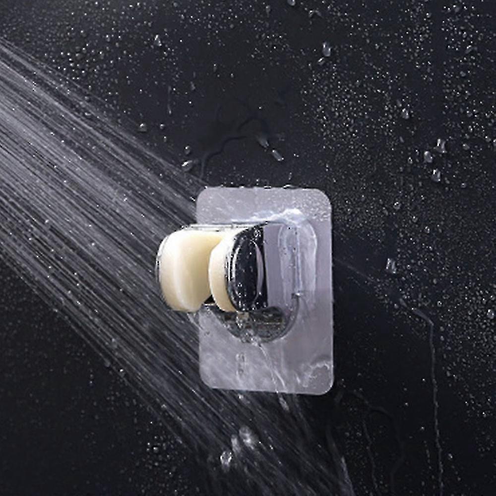 Hand Shower Bracket No Drilling Glue Angle Adjustable Shower Holder--